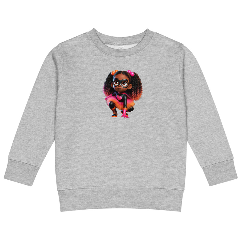 Mora Kids crew neck sweatshirt – 7, Heather