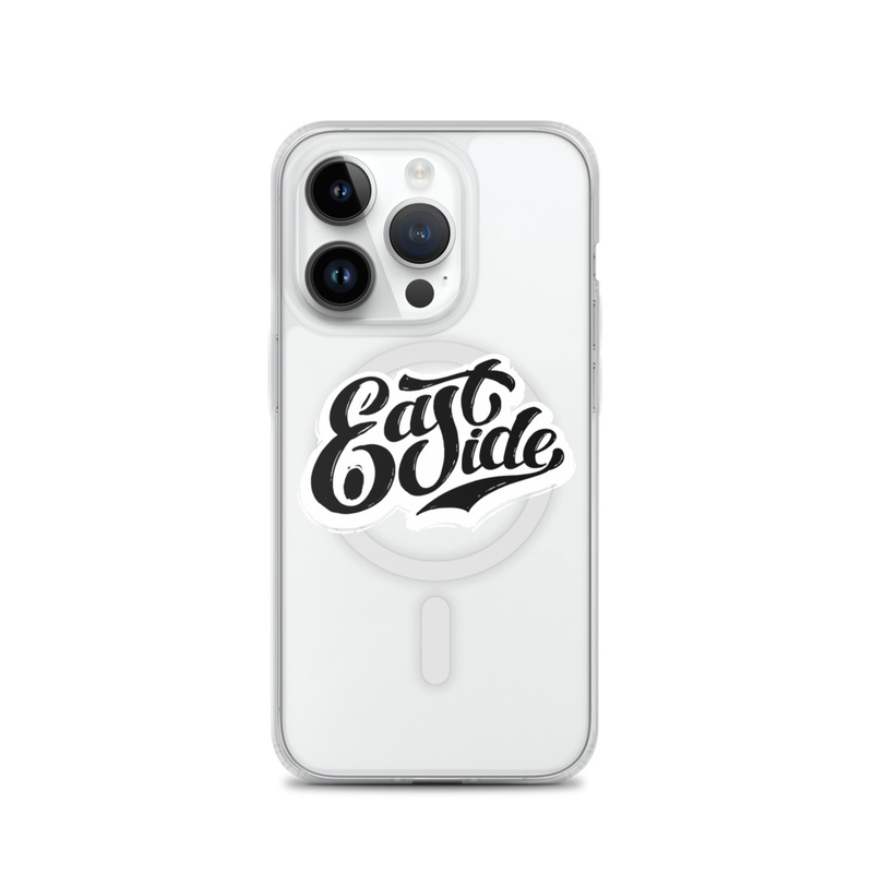 EastSide Dark Logo MagSafe® clear case for iPhone® – Image 3