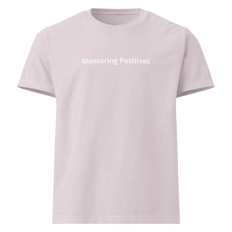 Unisex Positive Affirmations Tee – XL, Washed Lavender