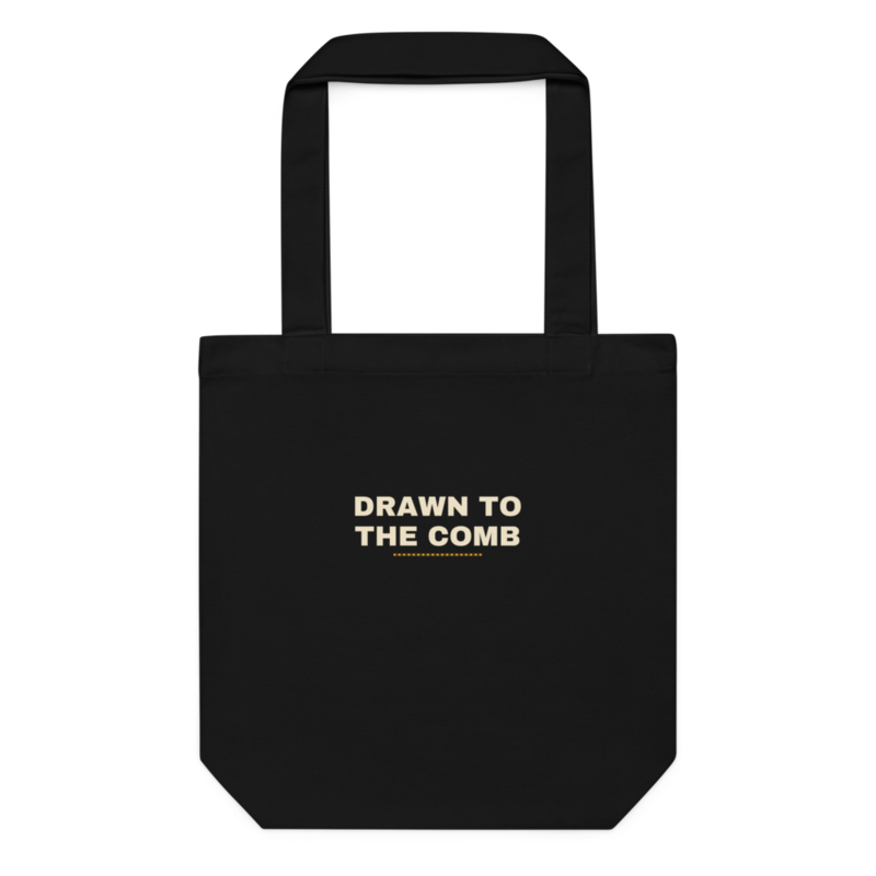 DRAWN TO THE COMB Tote mockup