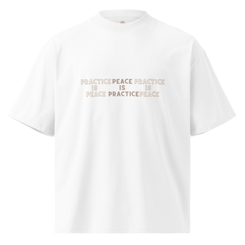  PEACE P  | Unisex organic oversized t-shirt