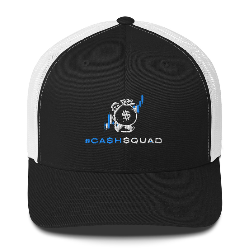 #CashSquad Hat v.1 – One size, Black/ White