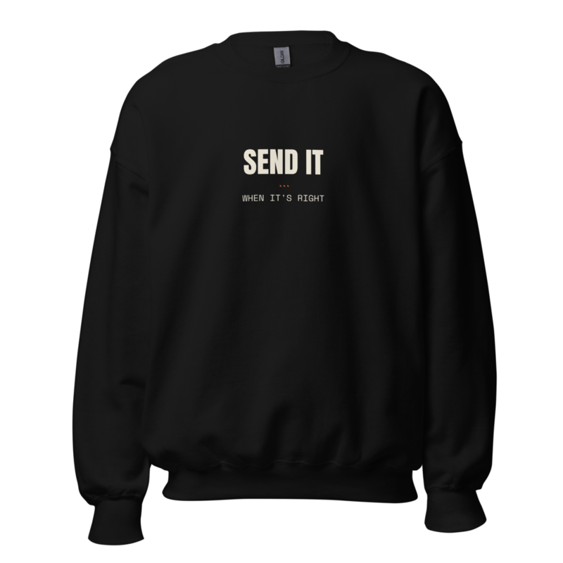 SEND IT Crewneck mockup
