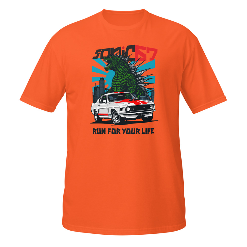 Sonic 67 Mustang Lizard Short-Sleeve Unisex T-Shirt