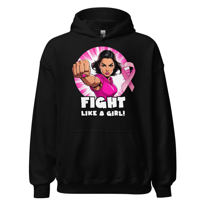 "Fight Like A Girl" Unisex Heavy Blend Hoodie