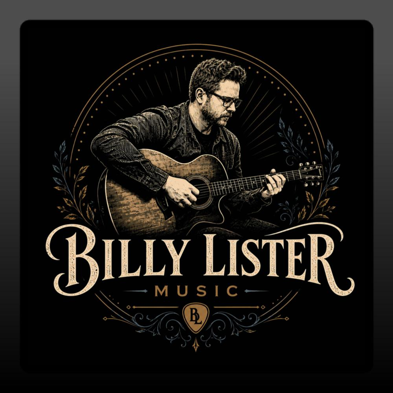 Billy Lister Logo Sticker