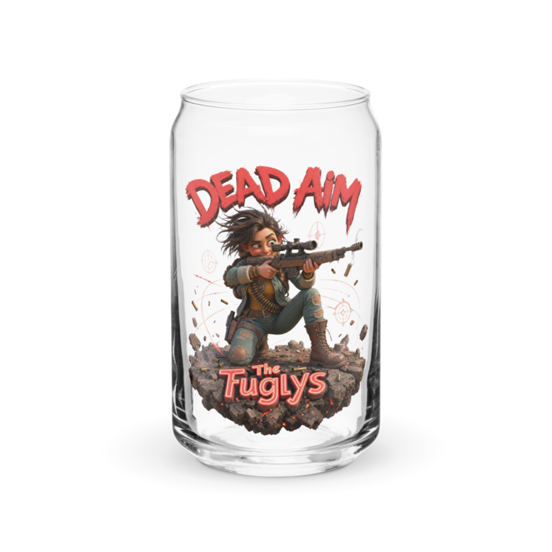 Dixie - Dead Aim 16oz Can Glass