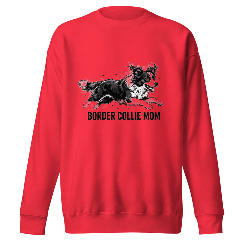 Unisex Premium Sweatshirt Border Collie Mom – view 9