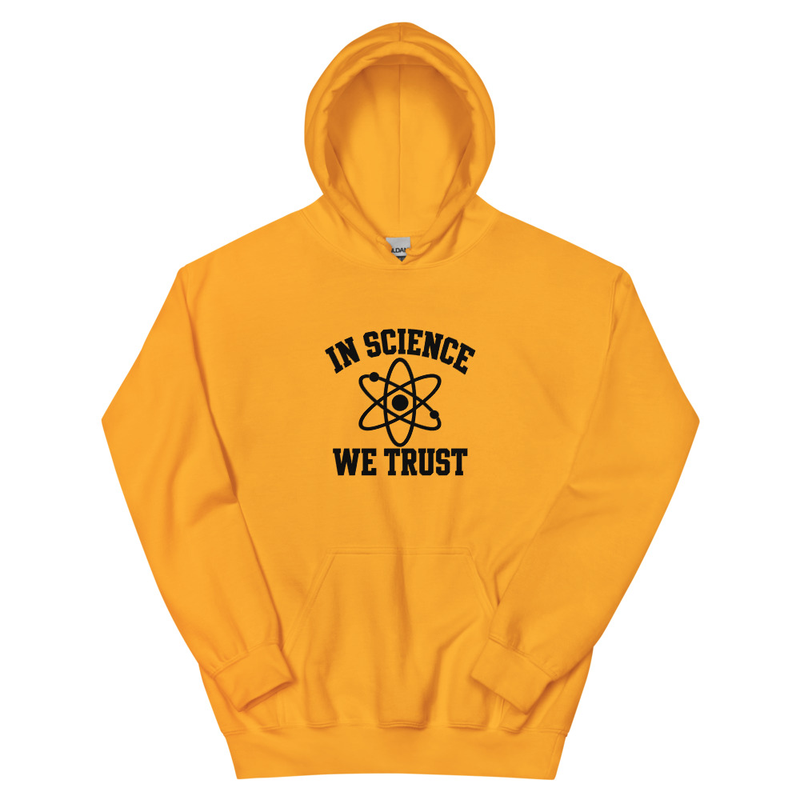 In Science We Trust Hoodie product view 8