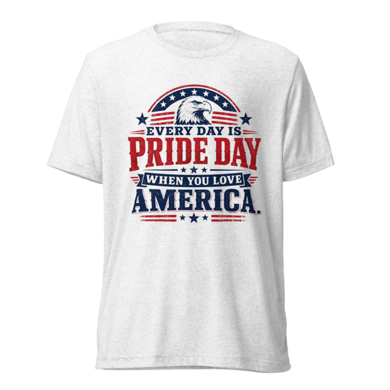 Every Day Is Pride Day T-Shirt (Tri-Blend)