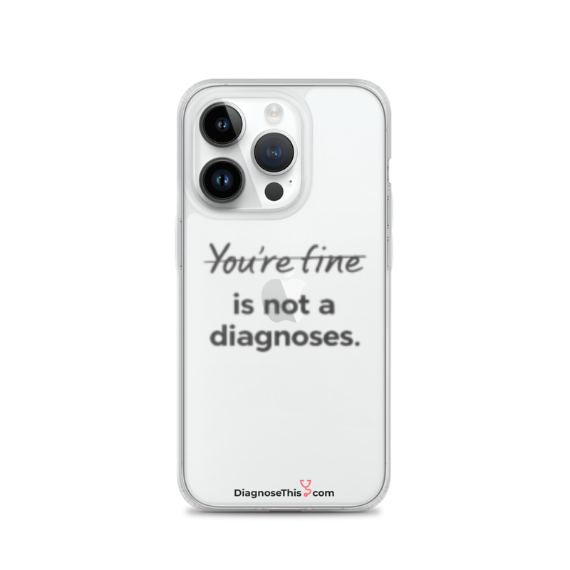 iPhone® - You're fine is not a diagnosis. – iPhone 14 Pro