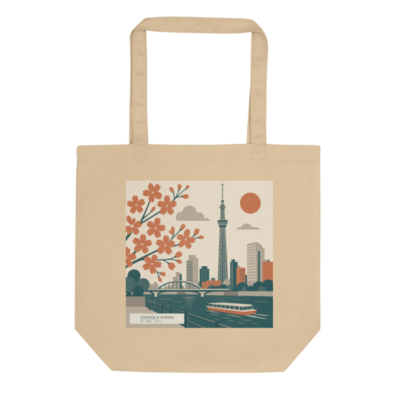 Oshiage & Sumida tote bag