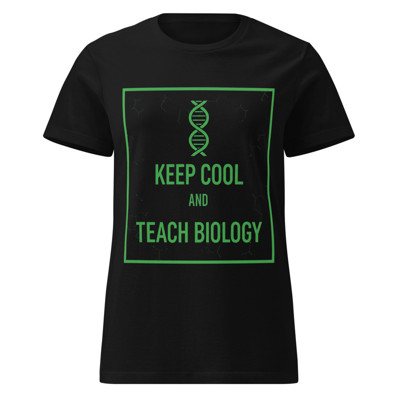 T-Shirt femme Keep Cool and Teach Biology