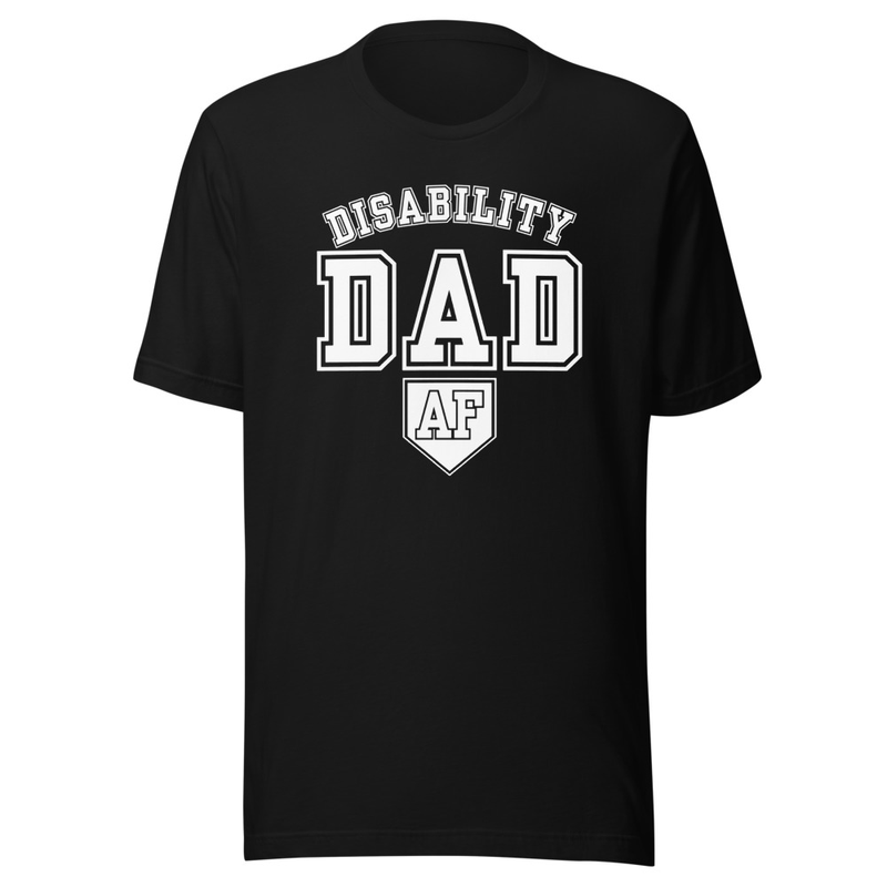 Disability Dad AF *white text*
