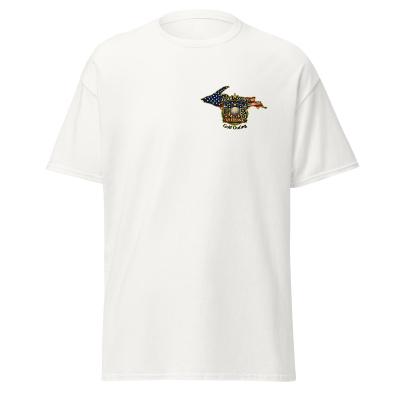 UP Golf 250 Fireworks Unisex classic tee – S, White