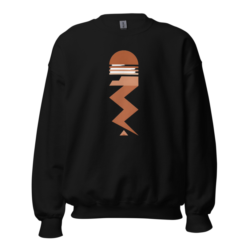 Geometric Desert Stack Crewneck (Artist Series) — Thru-Hiking merch