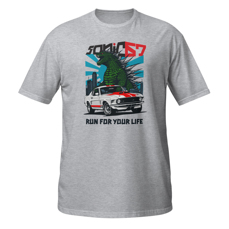 Sonic 67 Mustang Lizard Short-Sleeve Unisex T-Shirt