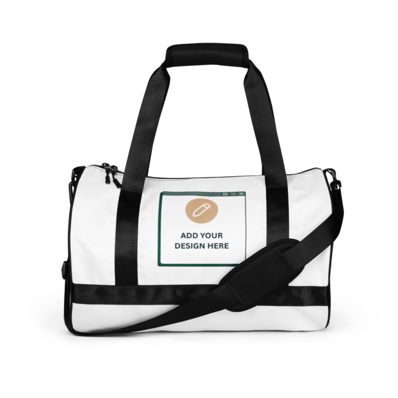 All-over print gym bag