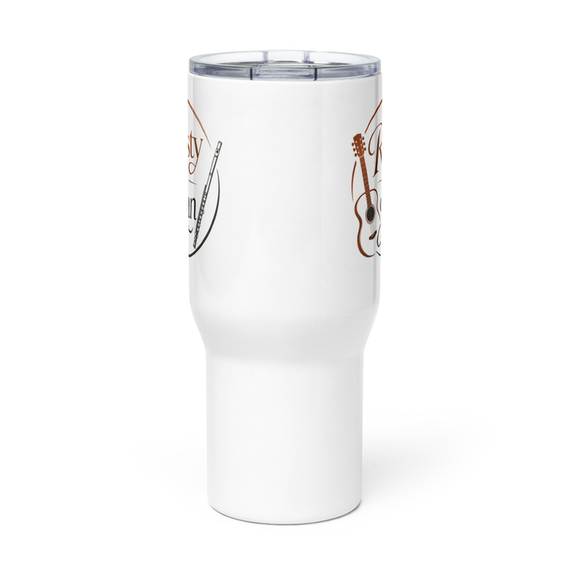 Travel mug with a handle - Rusty & Jan
