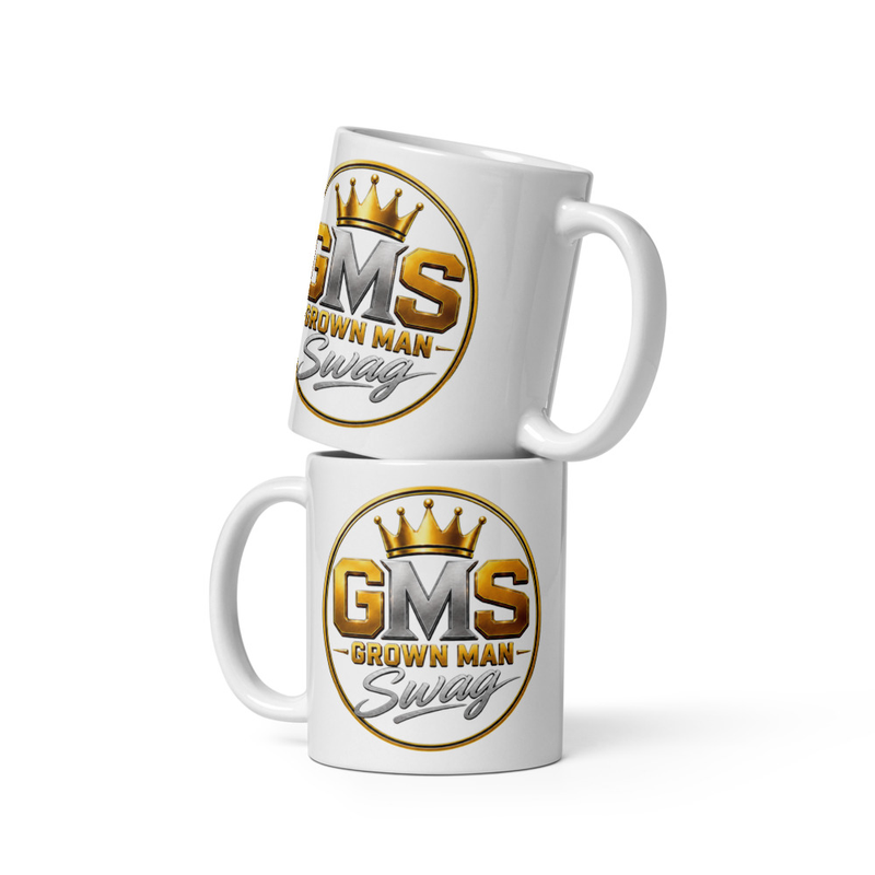 Grown Man Swag Signature Premium Ceramic Coffee Mug | Confidence • Style • Respect