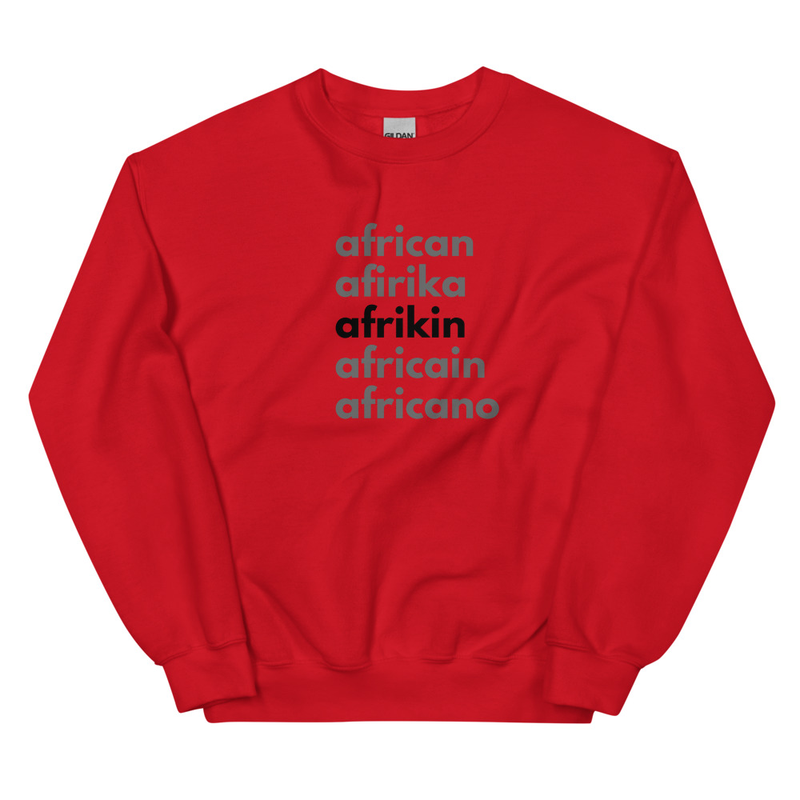 I Am AfriKin Unisex Sweatshirt