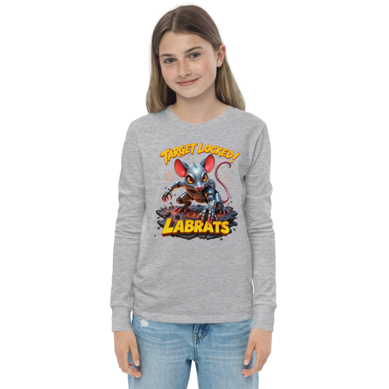 Mechamouser 9000 Target Locked Kids Long Sleeve