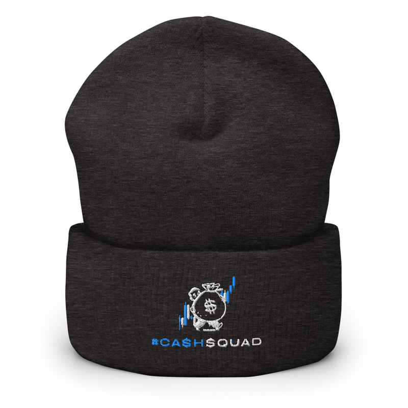 #CashSquad Beanie v.1 – One size, Dark Grey