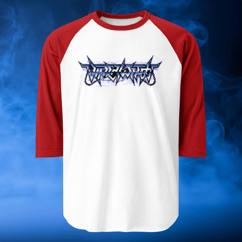 3\4 Baseball Tee - Lightning (Unisex)