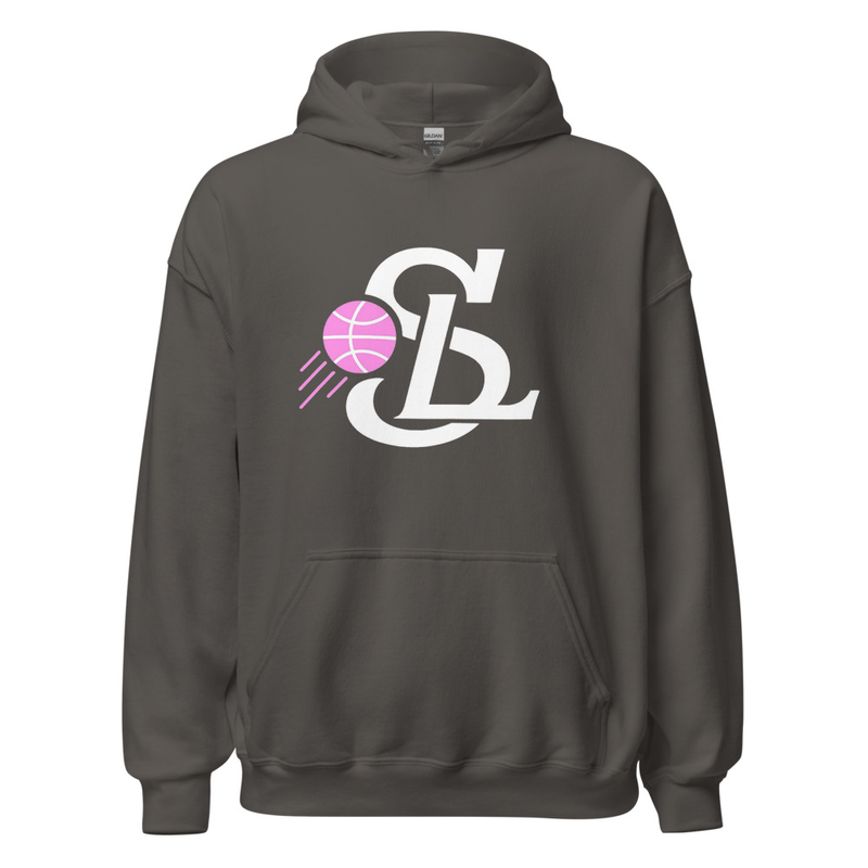 Sloane LaCroix "SL" Signature Hoodie – S, Charcoal