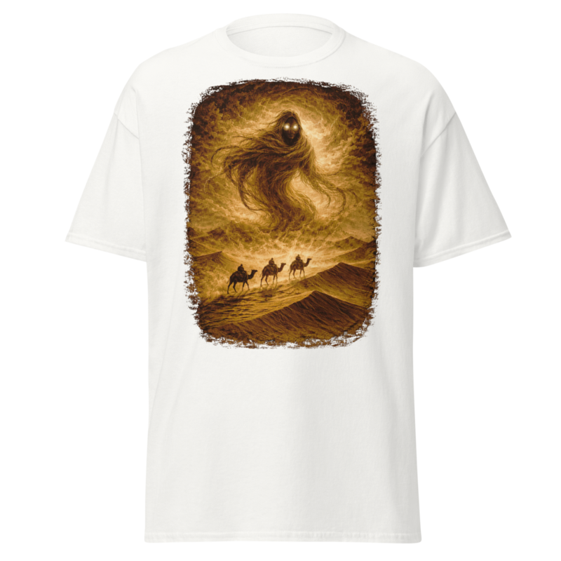 Wraith in the desert night