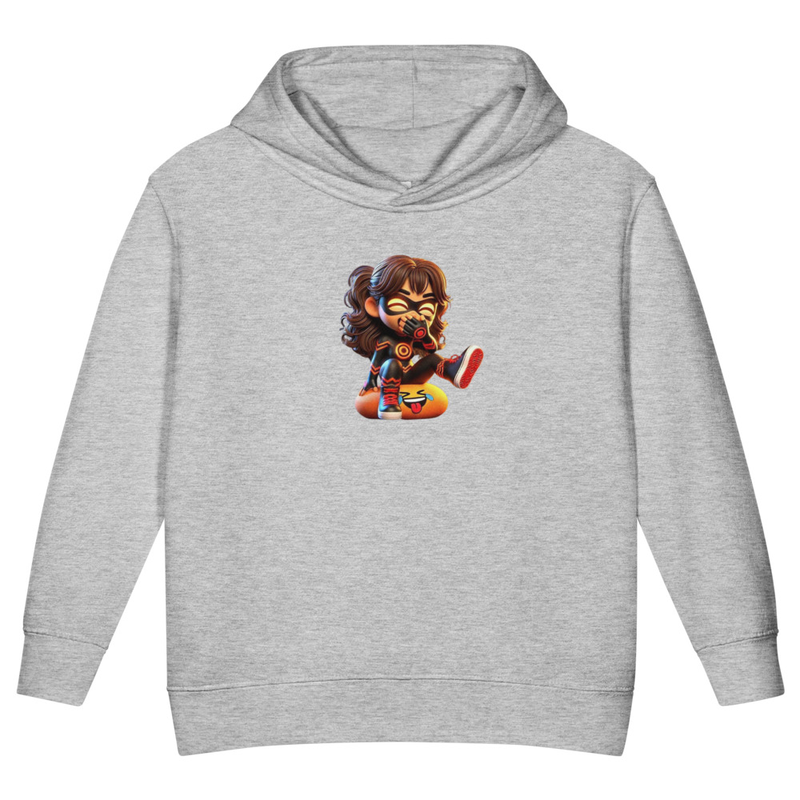 Lora Toddler fleece pullover hoodie – 2T, Heather