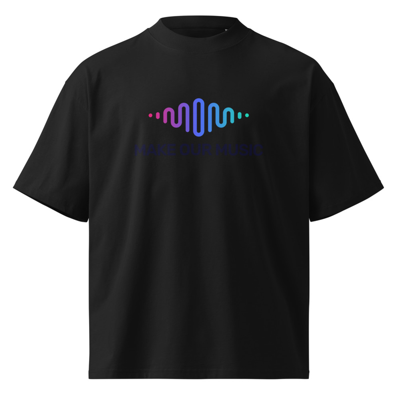 Testing Unisex organic oversized high neck t-shirt