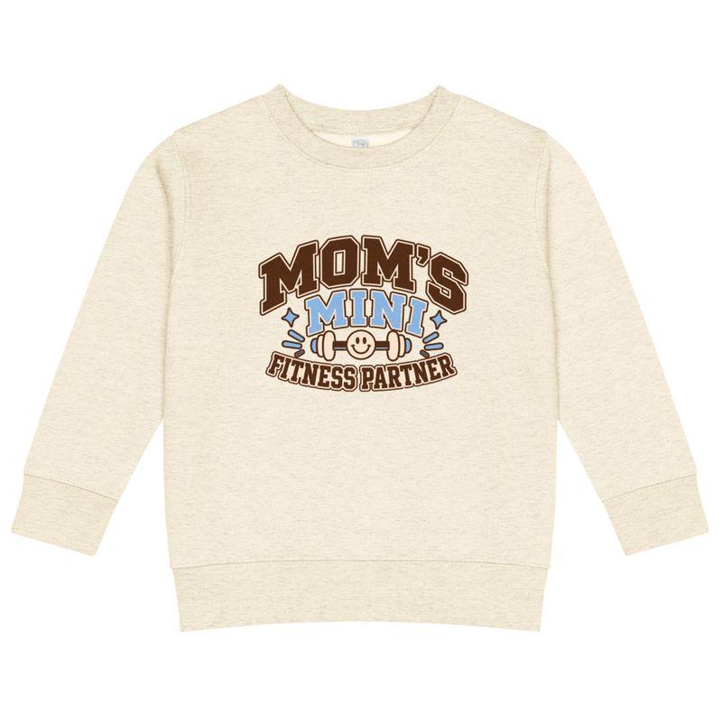 Mamas and Minis Fitness - Kids crew neck sweatshirt