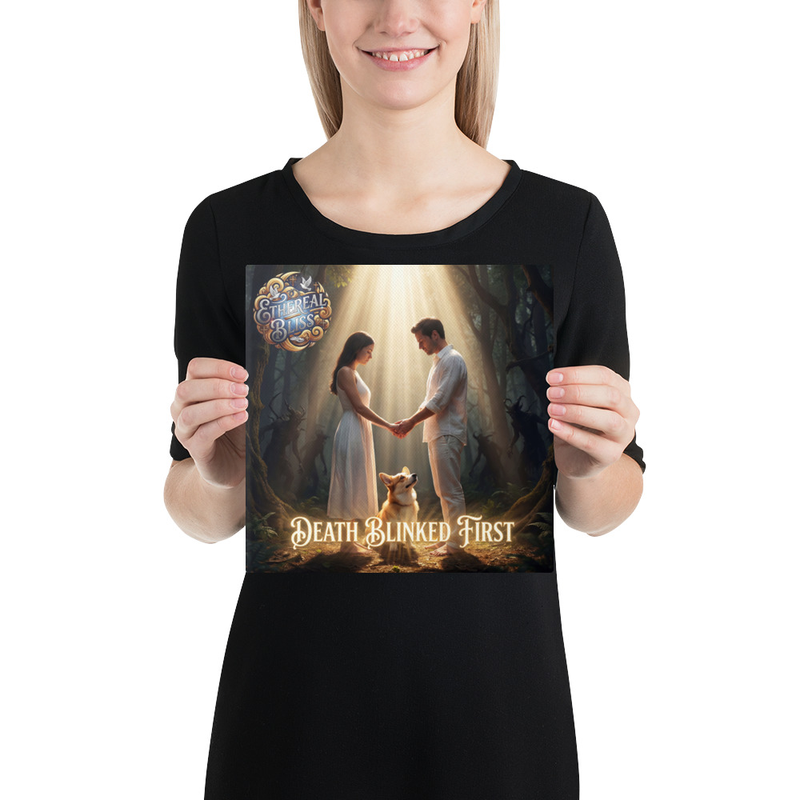 Death Blinked First Canvas