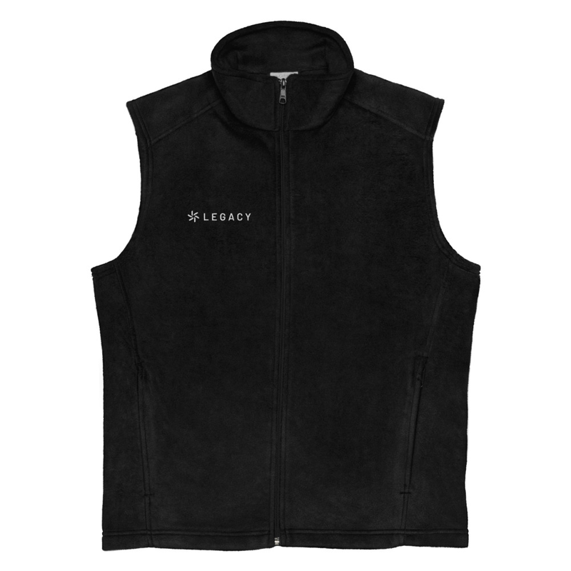 Men’s Columbia fleece vest copy