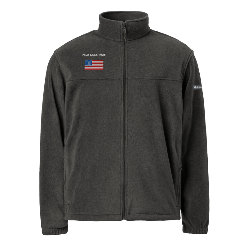 Unisex Columbia fleece jacket | Embroidery