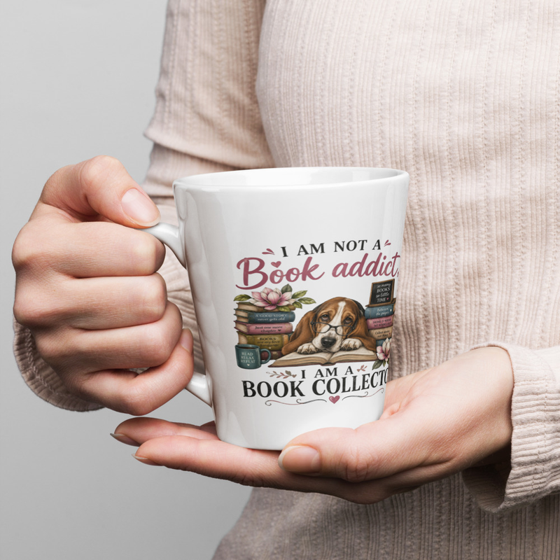Book Addict Latte mug