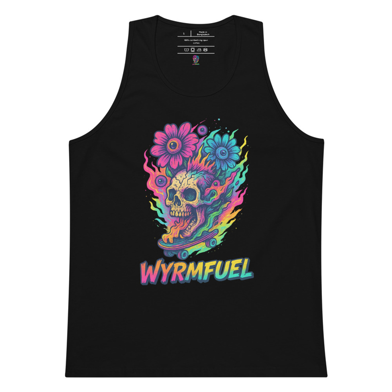Skull Bloom Vest Tank