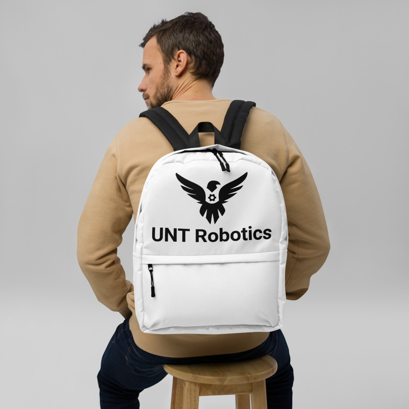 UNT Robotics Backpack - White (Gear)