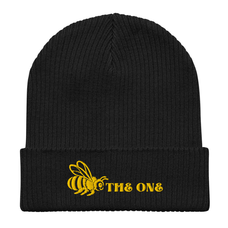 Bee the One Organic ribbed beanie