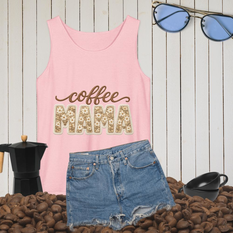 Coffee Mama Tank - 100% Cotton