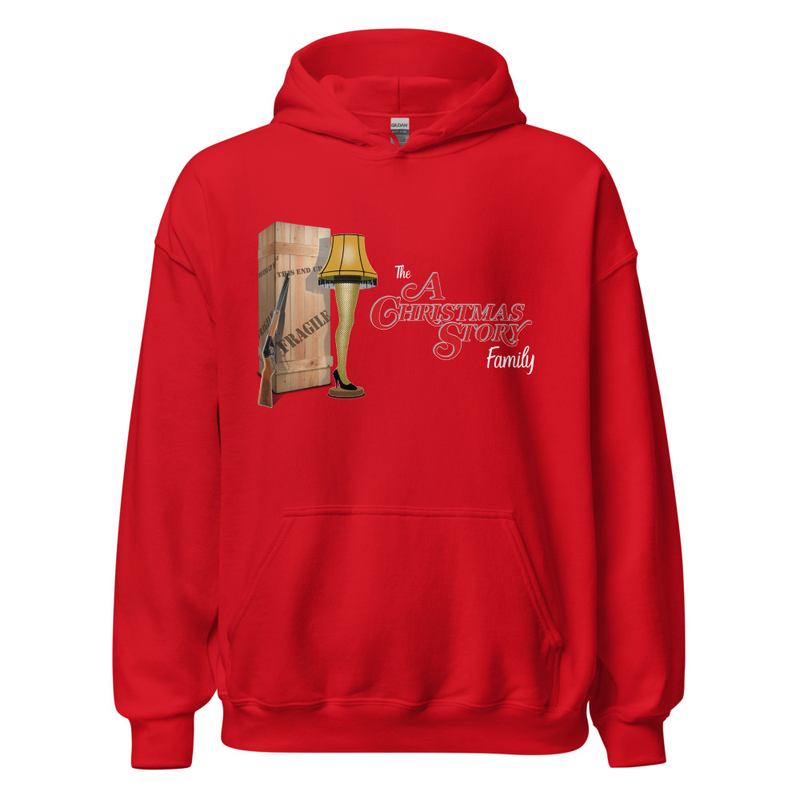 NEW "Fra-Gee-Lay Forever" Hoodie – A Tribute to the Most Iconic Christmas Story Family Award! – XL, Red