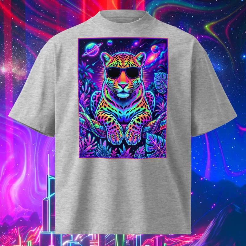 Leopard Hipster - Leopard Hipster / Heather Grey / S