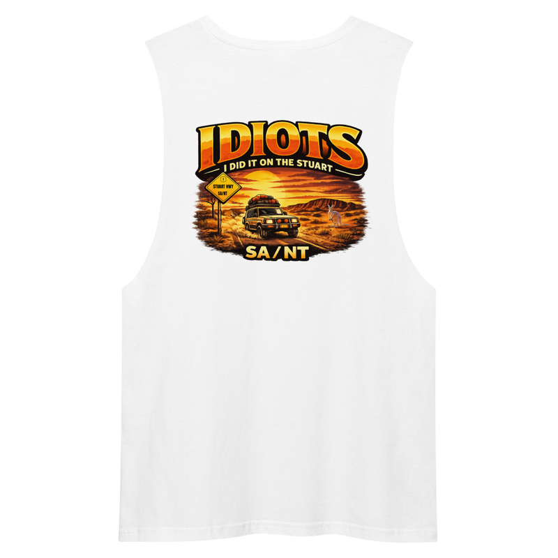 Men’s drop arm tank top