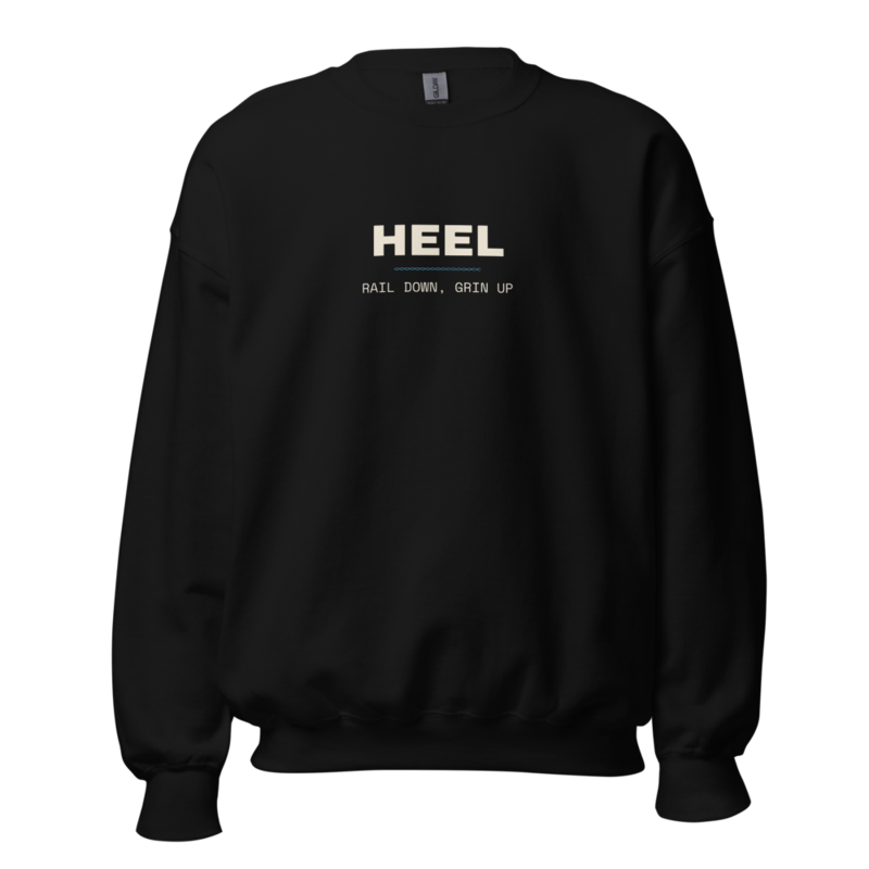 HEEL Crewneck mockup
