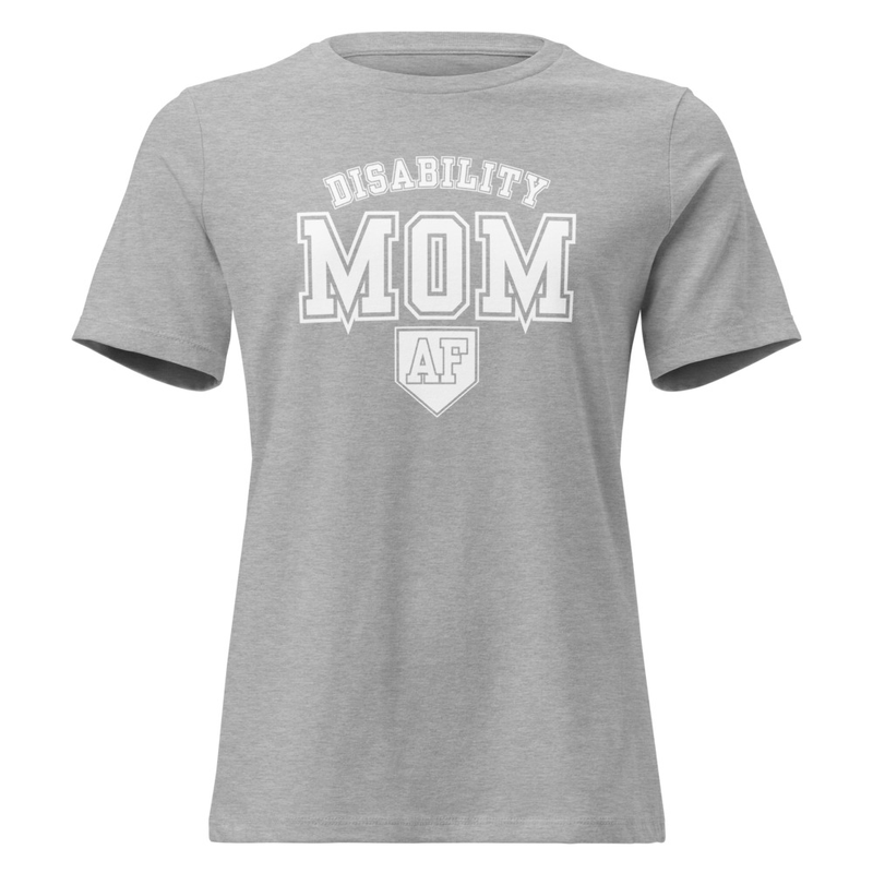 Disability MOM AF *white text*