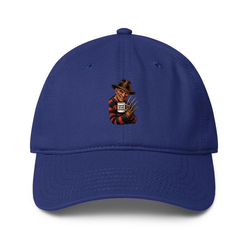 Coffee before Nightmares Low-profile baseball cap