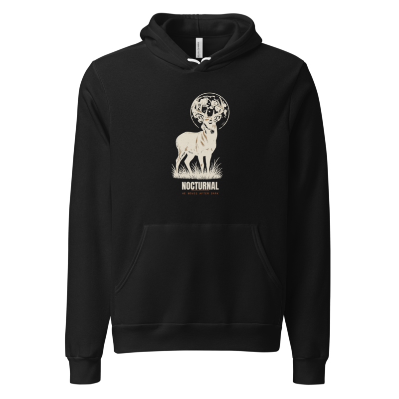 Nocturnal Hoodie — Bowhunting merch