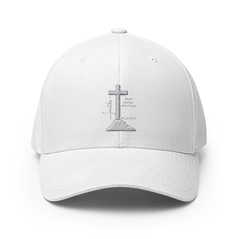 Faith that moves Mountains Structured Twill Cap – Image 3