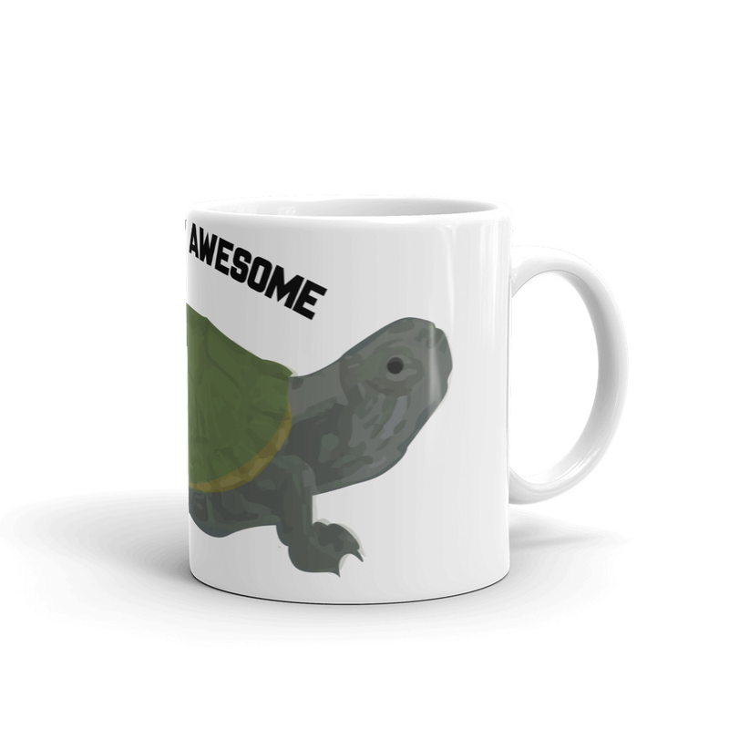 You Are Turtley Awesome Mug - you are totally awesome, awesome pun shirt, puns, funny, funny shirt